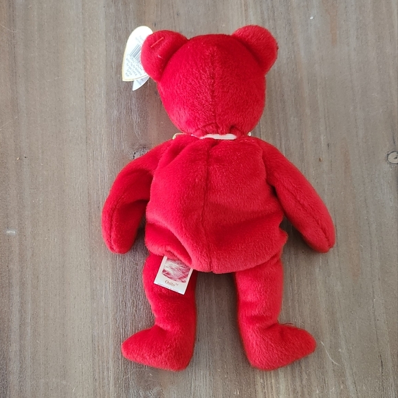 🐻Ty Beanie Baby “Osito” the Bear – 1999, Mexican Flag Edition, Excellent - Picture 9 of 16